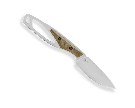 Buck PakLite Cape Pro Fixed Blade 0635GRS-B OD Green Canvas Micarta & S35VN Stainless