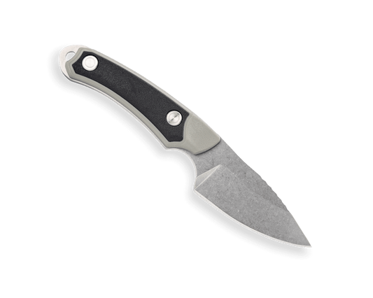 Buck Alpha Scout Select Fixed Blade 0662GYS-B Gray and Black 420HC Stainless