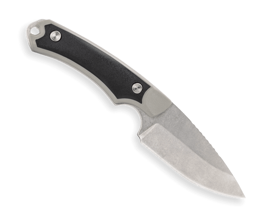 Buck Alpha Hunter Select Fixed Blade 0664GYS-B Gray and Black 420HC Stainless