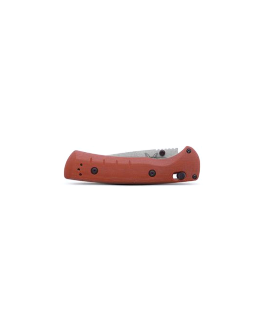 Benchmade, Inc.โข SlipRidge Folder 15090-01 Rust Orange G10 CPM-MagnaCut Stainless Steel Pocket Knife