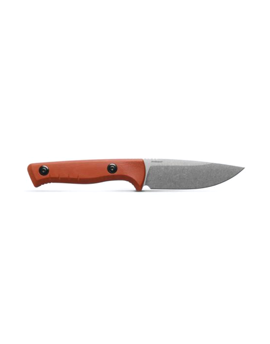 Benchmade, Inc.โข SlipRidge Fixed Blade 15650-01 Rust Orange G10 CPM-MagnaCut Stainless Steel Knife