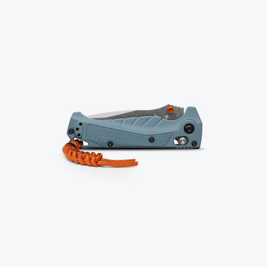 Benchmade, Inc.™ Mini Adira 18065S Depth Blue Grivory CPM-MagnaCut Stainless Steel Pocket Knife