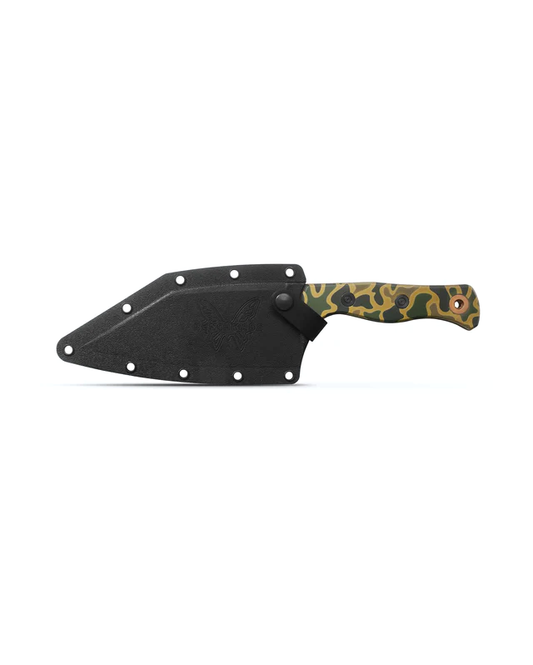 Benchmade, Inc.™ Station Kitchen Knife 4010FE-2601 Camo Cerakote 6061-T6 Aluminum CPM-154 Stainless Steel Knife