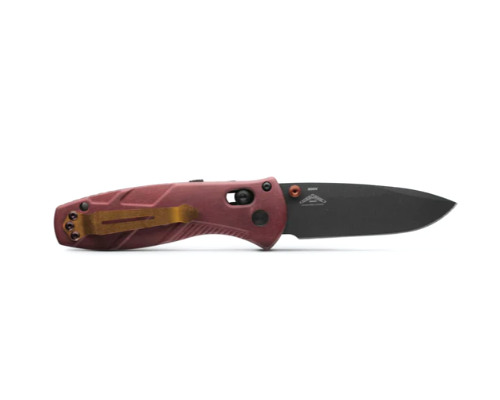 Benchmade, Inc.™ Mini Barrage 585BK-04 Redstone Richlite CPM-S30V Stainless Steel Pocket Knife
