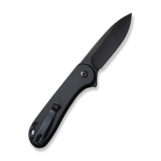 CIVIVI Knives™ Elementum 2 Button Lock C18062P-1 Black G10 Nitro-V Stainless Steel Pocket Knife