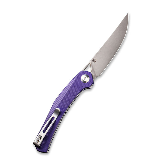 CIVIVI Knives™ Lazar Liner Lock C20013-2 Purple G10 10Cr15CoMoV Stainless Steel Pocket Knife