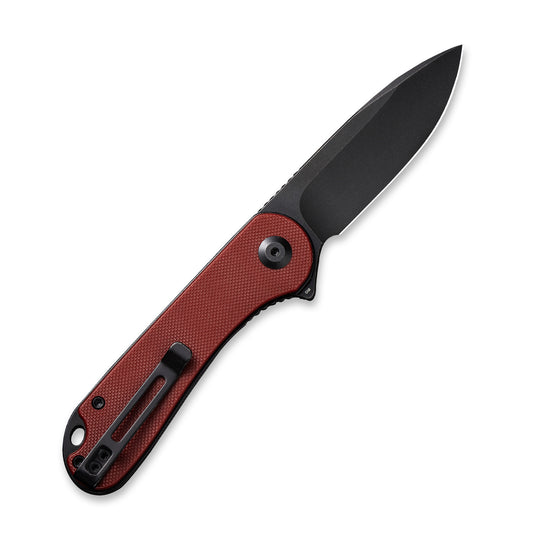 CIVIVI Knives™ Elementum Liner Lock C907A-1 Burgundy G10 D2 Stainless Steel Pocket Knife