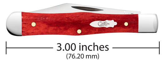 W.R. Case XX Knives Smooth Old Red Bone Swell Center Jack Stainless 11325 Pocket Knife