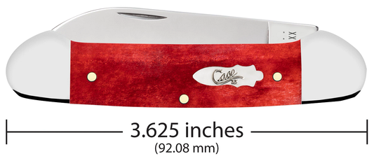 Case XX™ Knives Smooth Old Red Bone Canoe Stainless 11326 Pocket Knife