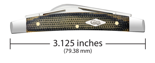 W.R. Case XX Knives Small Congress Green & Black Micarta 23477 Stainless Pocket Knife