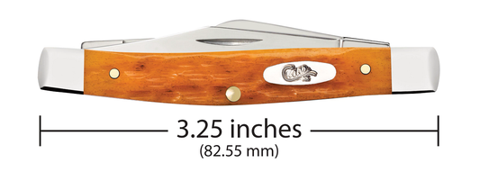 W.R. Case XX Knives Stockman 26562 Persimmon Orange Bone Stainless Pocket Knife