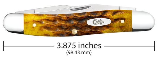 W.R. Case XX Knives Muskrat Heritage Honeycomb Bone 32275 Stainless Pocket Knife