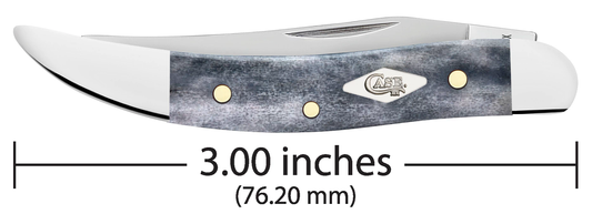 W.R. Case XX Knives Small Texas Toothpick 34204 Gray Bone Stainless Steel Pocket Knife
