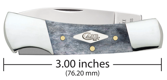 W.R. Case XX Knives Lockback 34205 Gray Bone Stainless Steel Pocket Knife