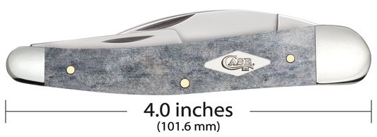 W.R. Case XX Knives Seahorse Whittler 34207 Gray Bone Stainless Steel Pocket Knife