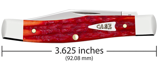 W.R. Case XX Knives Medium Stockman Indian Paint Brush Bone 42321 Stainless Pocket Knife