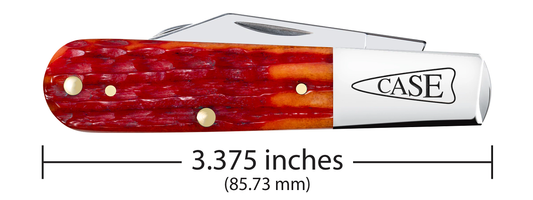 W.R. Case XX Knives Barlow Indian Paint Brush Bone 42324 Stainless Pocket Knife