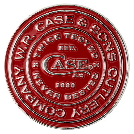 W.R. Case & Sons Cutlery Co.™ 50295 Knife Iron with Antique Silver finsh Challenge Coin