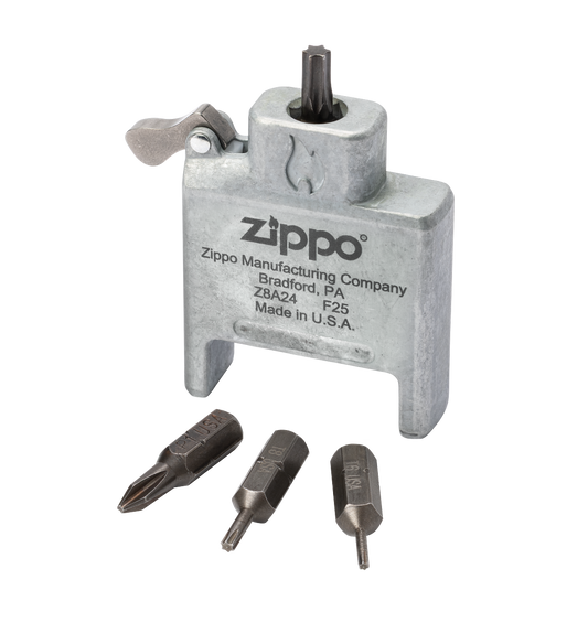 W.R. Case & Sons Cutlery Co.™ 50298 Knife Black Matte Finish Brass Zippo Screwdriver