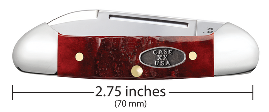 W.R. Case XX Knives Butterbean Gator Jig Old Red Bone 51545 Stainless Pocket Knife
