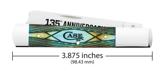 W.R. Case XX Knives ConneXX Knives Razor Jack Teal Colorwash Stainless 1/350 Pocket Knife 52013