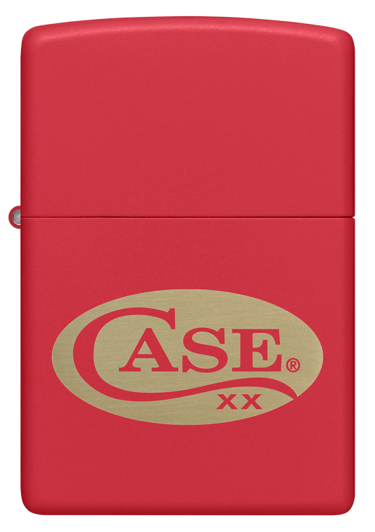 W.R. Case & Sons Cutlery Co.™ 52257 Knife Red Matte Finish Brass Windproof Lighter