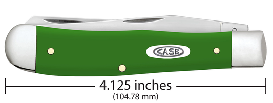 W.R. Case XX Knives Trapper Green Synthetic 53390 Stainless Pocket Knife