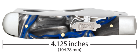 W.R. Case XX Knives Trapper Pacific Tides Kirinite 53810 Stainless Pocket Knife