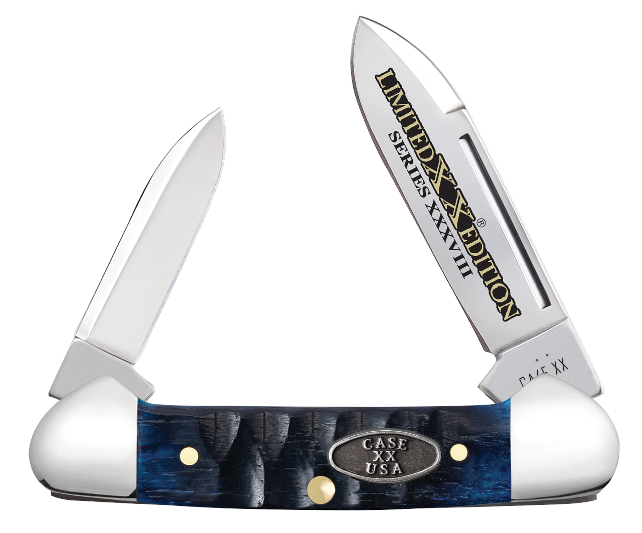 WR Case XX Butterbean Limited Edition Gator Jig Ocean Blue Bone