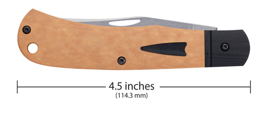 W.R. Case XX Knives Texas Trapper XR Crossroads 54699 Maple Valley Richlite S35VN Steel Pocket Knife