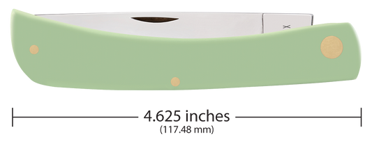 W.R. Case XX Knives Sodbuster Mint Green Synthetic 63837 Stainless Pocket Knife