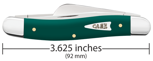 W.R. Case XX Knives Medium Stockman Spruce Green Synthetic 64535 Stainless Pocket Knife