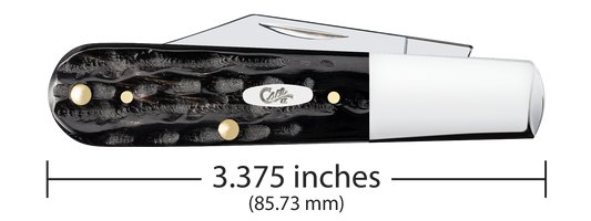 W.R. Case XX Knives Barlow Jigged Buffalo Horn 65033 Stainless Pocket Knife