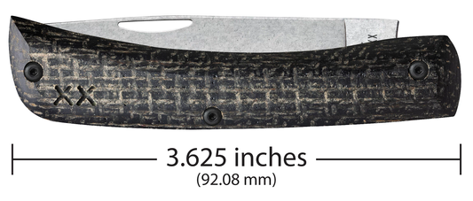 W.R. Case XX Knives Sodbuster Jr Black Canvas Day Glow G10 S35VN Steel Pocket Knife 66382