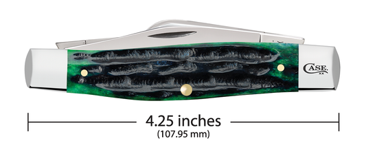 W.R. Case XX Knives Deep Canyon Hunter Green Large Stockman Stainless 75833