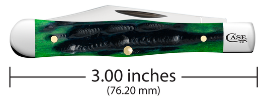 W.R. Case XX Knives Deep Canyon Hunter Green Swell Center Jack 75837 Pocket Knife