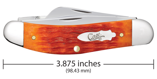 W.R. Case XX Knives Sowbelly Stockman 1st Run Tequila Sunrise Bone 87532 1/250