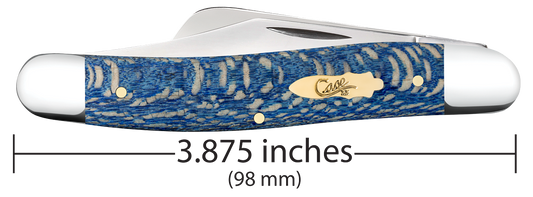 W.R. Case XX Knives Stockman 1st Run Blue Sycamore Wood 93732 Stainless 1/250 Pocket Knife