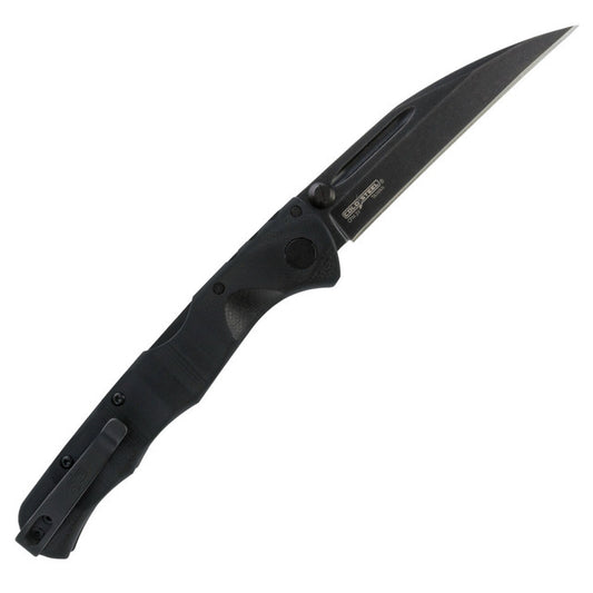 Cold Steel, Inc.โข Frenzy 2 Lockback CS-FL-35FRN-BKBK Black G10 3V Carbon Tool Steel Pocket Knife
