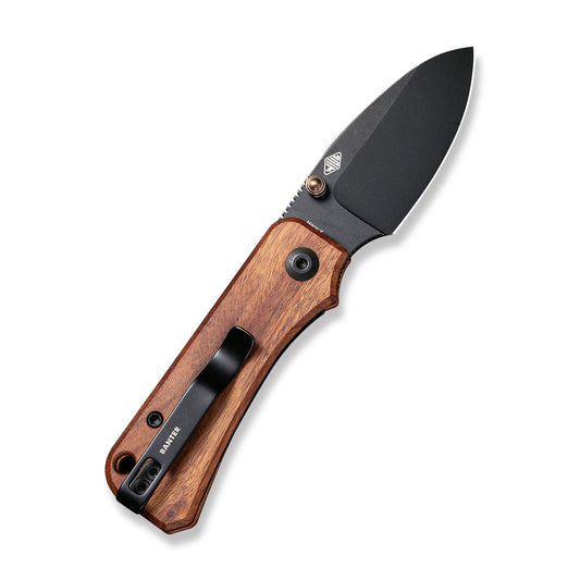 CIVIVI Knives™ Baby Banter Liner Lock C19068SB-2 Cuibourtia Wood Nitro-V Stainless Steel Pocket Knife