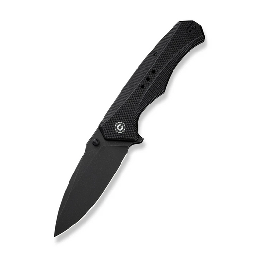 CIVIVI Knives™ Photonix Liner Lock C23081B-1 Black Coarse G10 14C28N Stainless Steel Pocket Knife
