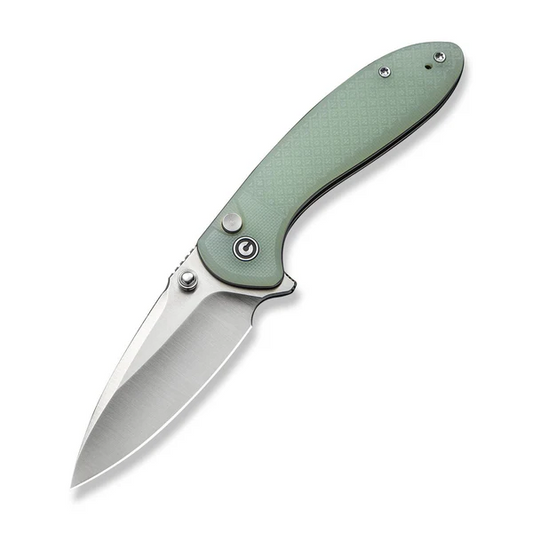 CIVIVI Knives™ Faeger Button Lock C24031-3 Natural G10 14C28N Stainless Steel Pocket Knife