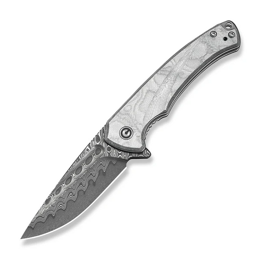 CIVIVI Knives™ Voidflare Liner Lock C24040-DS1 Aluminum Foil G10 Damascus Steel Pocket Knife