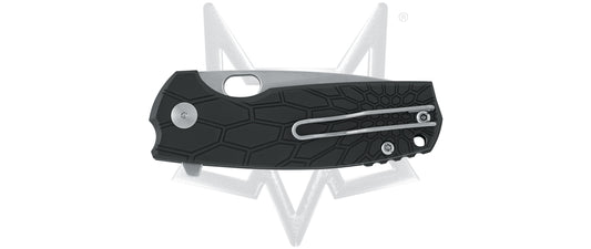 Fox Knives™ Core Liner Lock FX-604 Black FRN N690Co Stainless Steel Pocket Knife