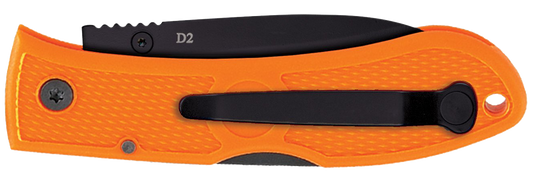 KA-BAR Dozier Folding Hunter 4062BO D2 Steel & Blaze Orange Zytel Pocket Knife