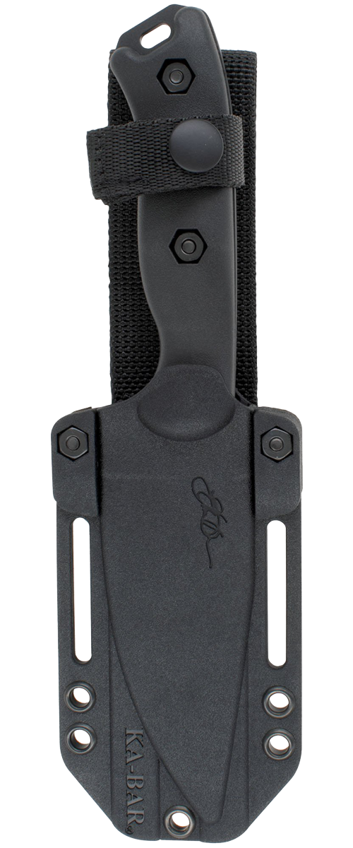 KA-BAR Becker Harpoon Fixed Blade BK18BK 1095 Cro-Van Carbon Steel & Black Ultramid