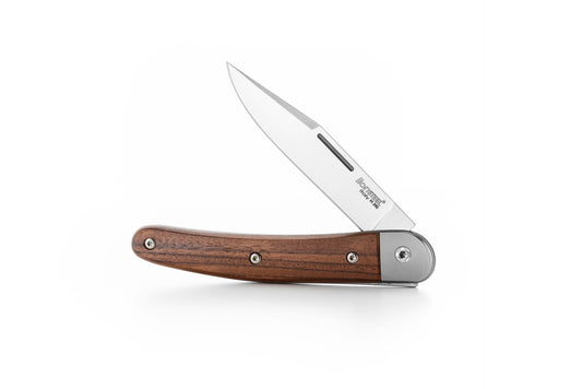 LionSteel Knives™ Jack JK1 ST Santos Wood M390 Stainless Steel Pocket Knife