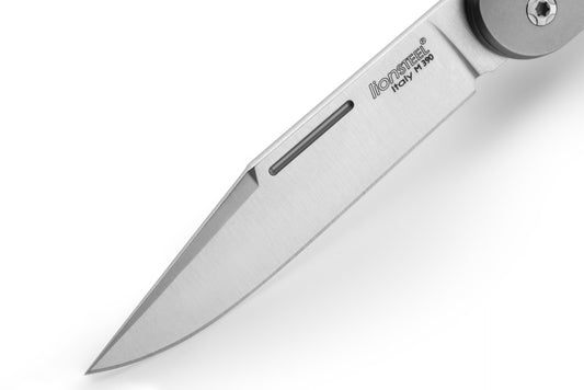 LionSteel Knives™ Jack JK2 GBK Black G10 M390 Stainless Steel Pocket Knife