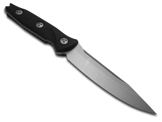 Microtech Knives, LLC™ Socom Alpha Fixed Blade 113-10 Black G10 M390 Stainless Steel Knife
