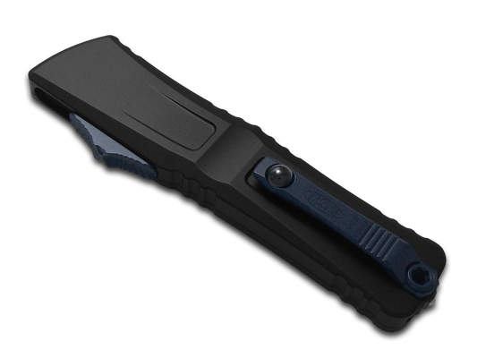 Microtech Knives, LLC™ Combat Troodon S/E OTF 1143-1NASK Black 7075-T6 Aluminum M390MK Stainless Steel Pocket Knife